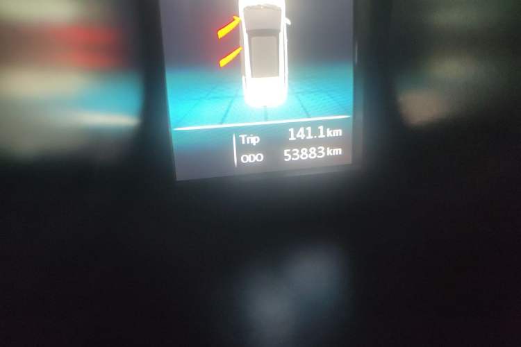 Used Lifan Auto Xuanlang 2017 1.8L Manual Elite Model Odometer Close Up