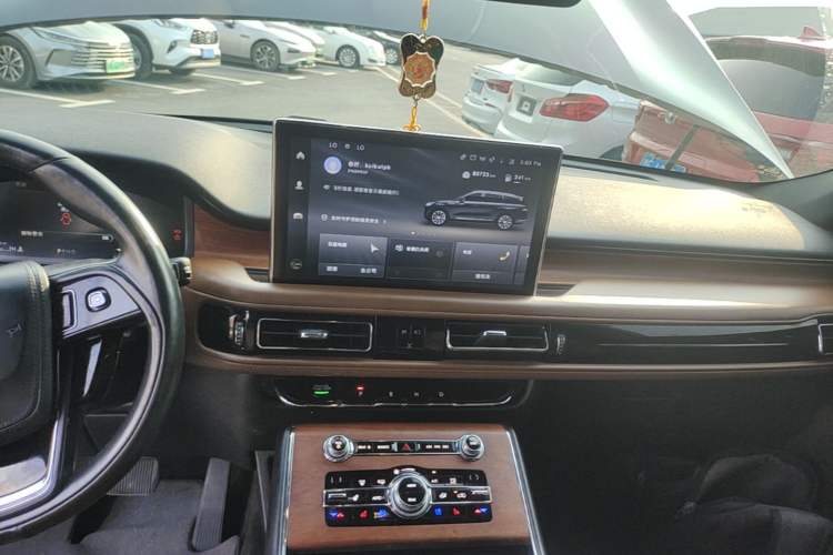 Used Lincoln Aviator 2020 3.0T V6 Four-Wheel Drive Zunya Edition Audio And AC Panel
