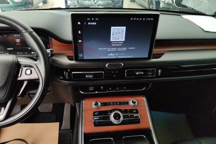 Used Lincoln Aviator 2020 3.0T V6 Four-Wheel Drive Premium Edition Audio And AC Panel