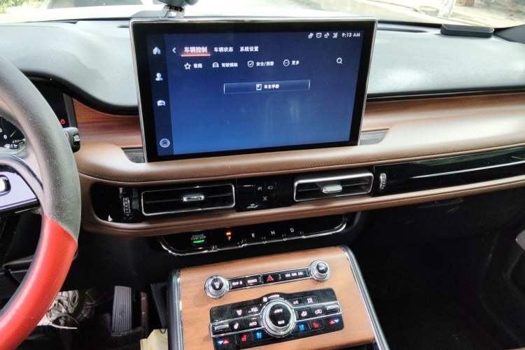 Used Lincoln Aviator 2020 3.0T V6 All-Wheel Drive Executive Version Audio And AC Panel