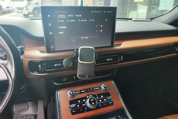 Used Lincoln Aviator 2020 3.0T V6 Four-Wheel Drive Zunya Edition Audio And AC Panel