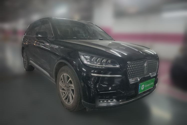 Used Lincoln Aviator 2020 3.0T V6 Four-Wheel Drive Premium Edition Front Right 45 Deg