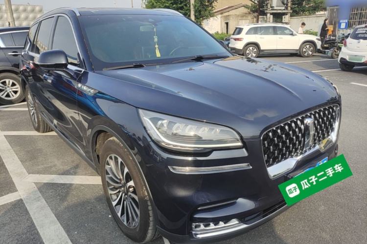 Used Lincoln Aviator 2020 3.0T V6 Four-Wheel Drive Zunya Edition Front Right 45 Deg