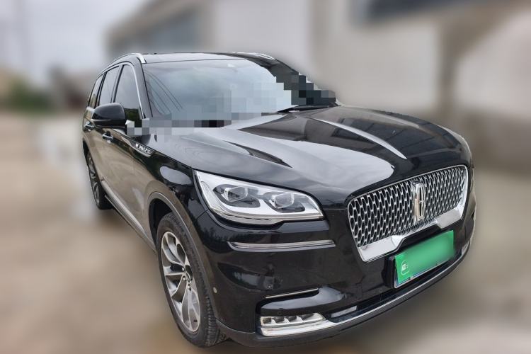 Used Lincoln Aviator 2020 3.0T V6 All-Wheel Drive Executive Version Front Right 45 Deg