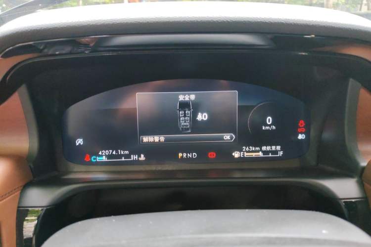 Used Lincoln Aviator 2020 3.0T V6 All-Wheel Drive Executive Version Instrument Cluster