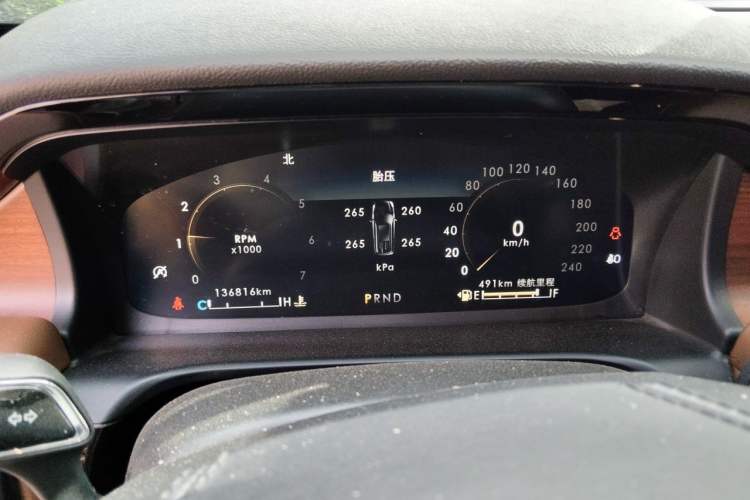Used Lincoln Aviator 2020 3.0T V6 All-Wheel Drive Executive Version Instrument Cluster