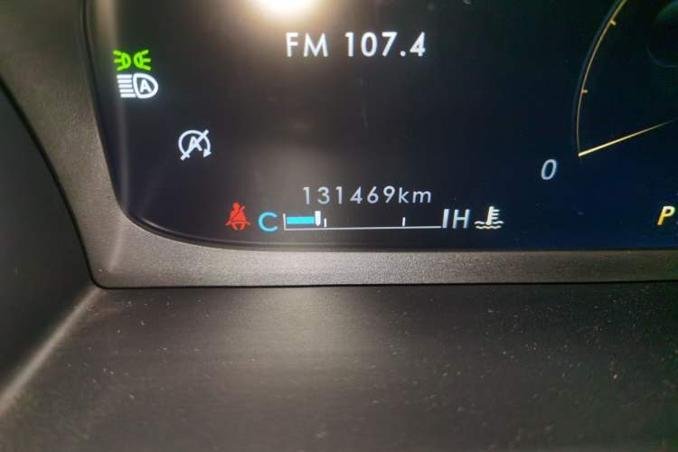 Used Lincoln Aviator 2020 3.0T V6 Four-Wheel Drive Premium Edition Odometer Close Up