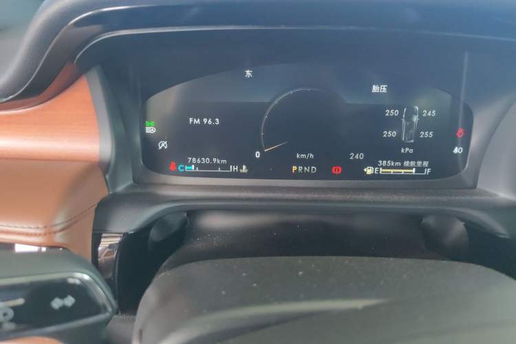 Used Lincoln Aviator 2020 3.0T V6 All-Wheel Drive Executive Version Odometer Close Up