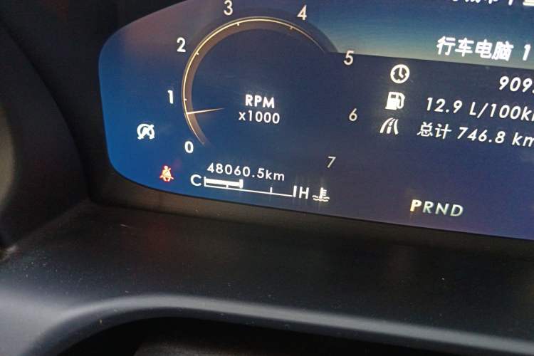 Used Lincoln Aviator 2020 3.0T V6 Four-Wheel Drive Zunya Edition Odometer Close Up