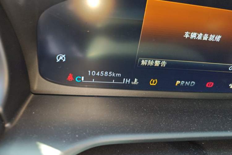 Used Lincoln Aviator 2020 3.0T V6 Four-Wheel Drive Premium Edition Odometer Close Up