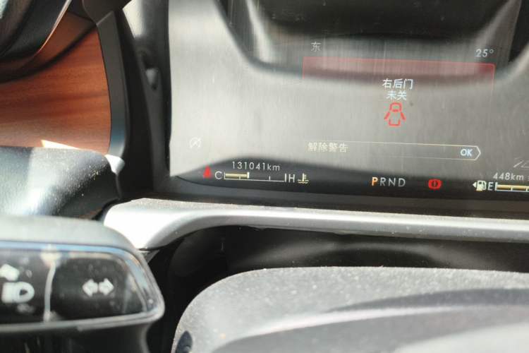 Used Lincoln Aviator 2020 3.0T V6 Four-Wheel Drive Premium Edition Odometer Close Up
