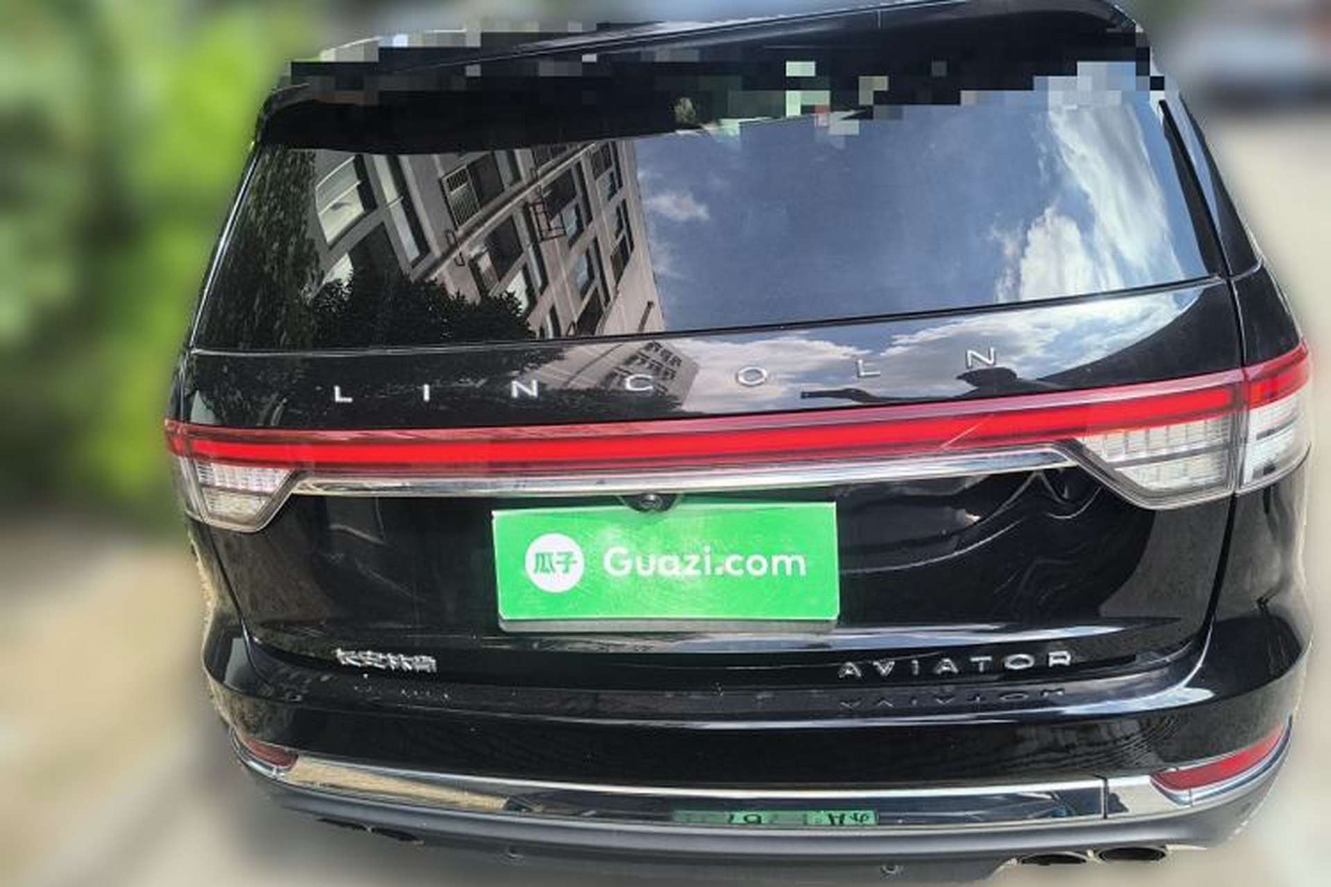 Used Lincoln Aviator 2020 3.0T V6 All-Wheel Drive Executive Version Rear