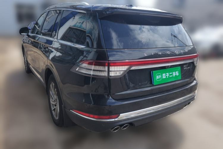 Used Lincoln Aviator 2020 3.0T V6 Four-Wheel Drive Premium Edition Rear Left 45 Deg