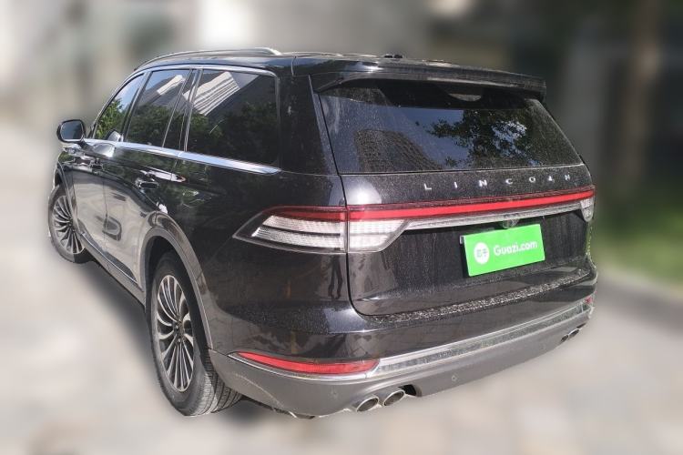 Used Lincoln Aviator 2020 3.0T V6 All-Wheel-Drive Luxury Edition Rear Left 45 Deg