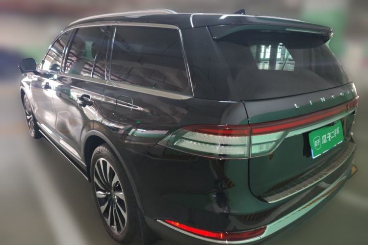 Used Lincoln Aviator 2020 3.0T V6 All-Wheel-Drive Premium Edition Rear Left 45 Deg