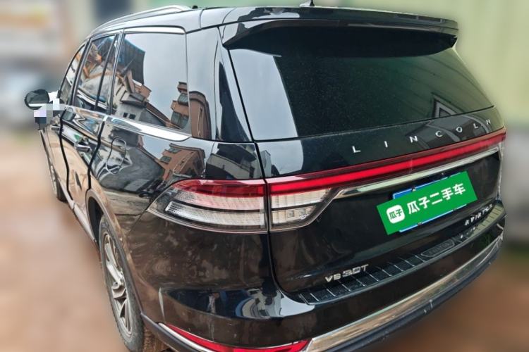 Used Lincoln Aviator 2020 3.0T V6 Four-Wheel Drive Premium Edition Rear Left 45 Deg