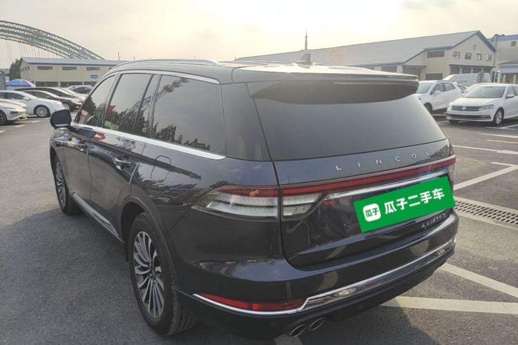 Used Lincoln Aviator 2020 3.0T V6 Four-Wheel Drive Zunya Edition Rear Left 45 Deg