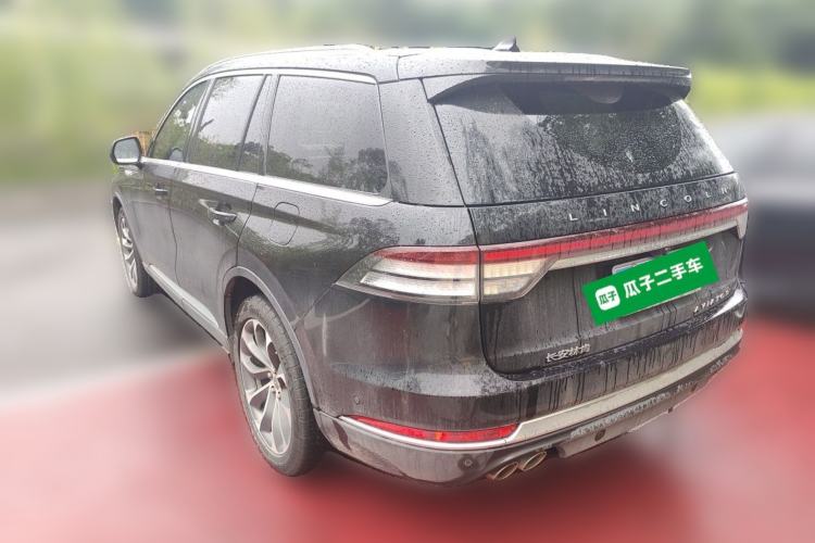 Used Lincoln Aviator 2020 3.0T V6 All-Wheel Drive Executive Version Rear Left 45 Deg