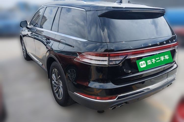 Used Lincoln Aviator 2020 3.0T V6 All-Wheel-Drive Premium Edition Rear Left 45 Deg