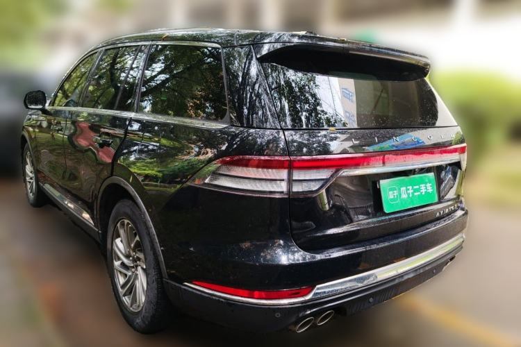 Used Lincoln Aviator 2020 3.0T V6 Four-Wheel Drive Premium Edition Rear Left 45 Deg