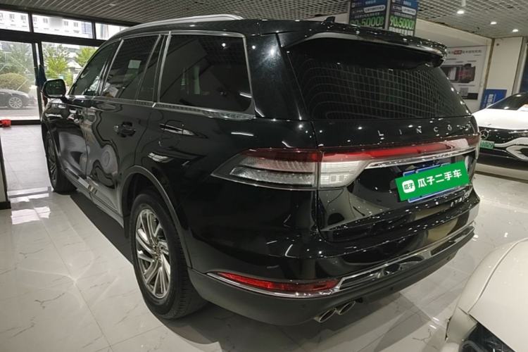Used Lincoln Aviator 2020 3.0T V6 Four-Wheel Drive Premium Edition Rear Left 45 Deg