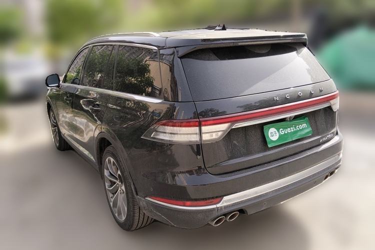 Used Lincoln Aviator 2020 3.0T V6 All-Wheel Drive Executive Version Rear Left 45 Deg