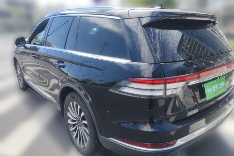 Used Lincoln Aviator 2020 3.0T V6 All-Wheel-Drive Luxury Edition Rear Left 45 Deg