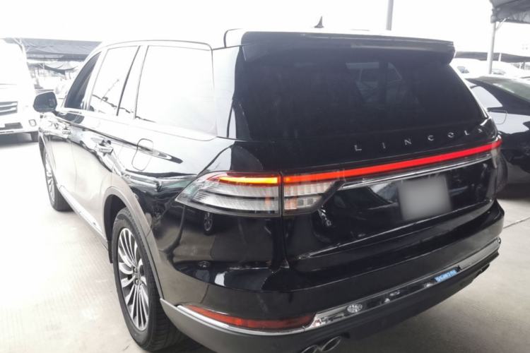 Used Lincoln Aviator 2020 3.0T V6 All-Wheel-Drive Luxury Edition Rear Left 45 Deg