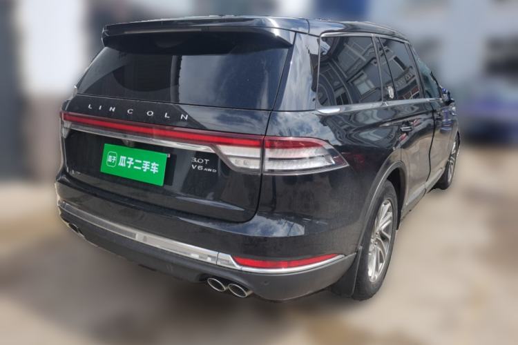 Used Lincoln Aviator 2020 3.0T V6 Four-Wheel Drive Premium Edition Rear Right 45 Deg