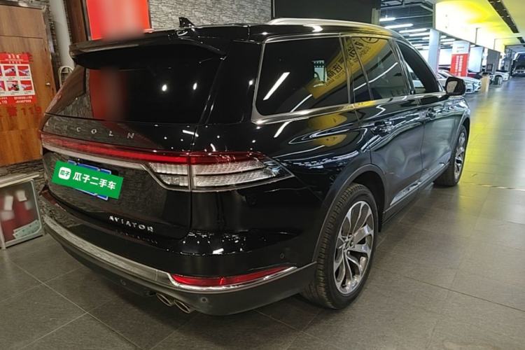 Used Lincoln Aviator 2020 3.0T V6 All-Wheel Drive Executive Version Rear Right 45 Deg