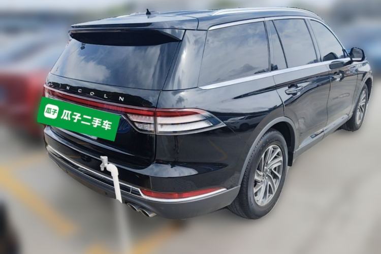 Used Lincoln Aviator 2020 3.0T V6 All-Wheel-Drive Premium Edition Rear Right 45 Deg