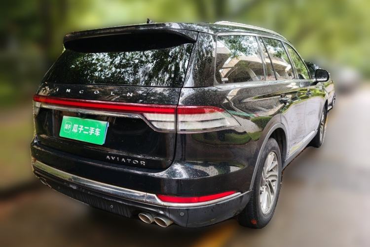 Used Lincoln Aviator 2020 3.0T V6 Four-Wheel Drive Premium Edition Rear Right 45 Deg