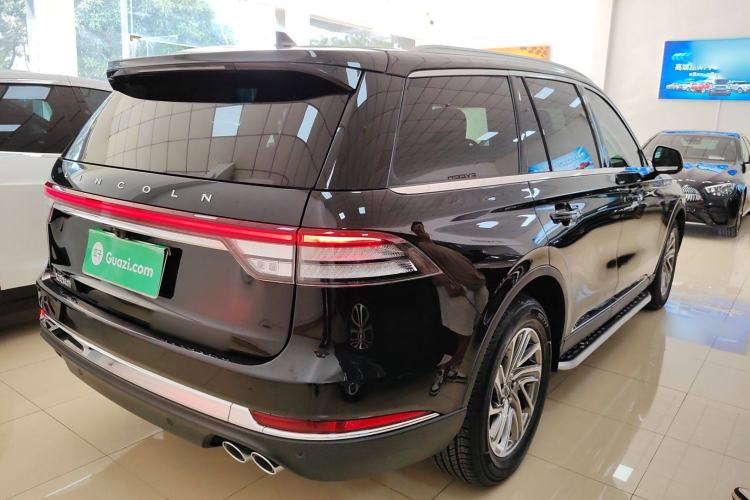 Used Lincoln Aviator 2020 3.0T V6 Four-Wheel Drive Premium Edition Rear Right 45 Deg