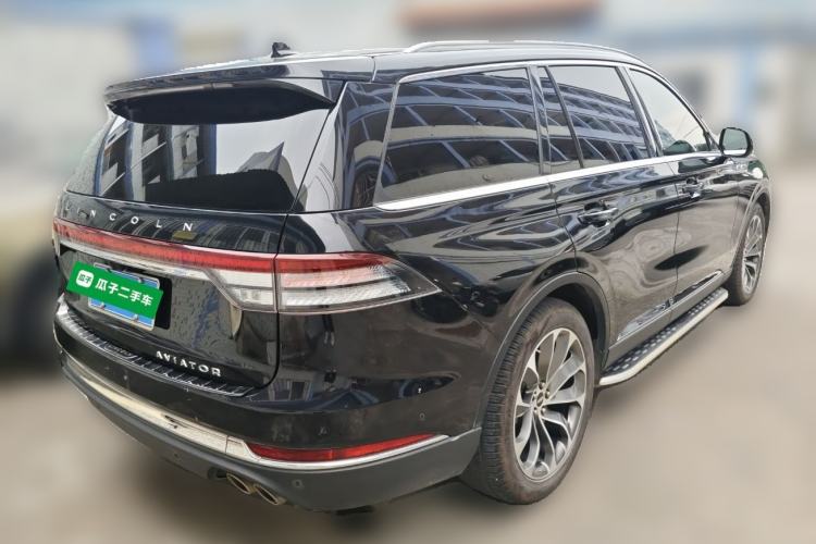Used Lincoln Aviator 2020 3.0T V6 All-Wheel Drive Executive Version Rear Right 45 Deg