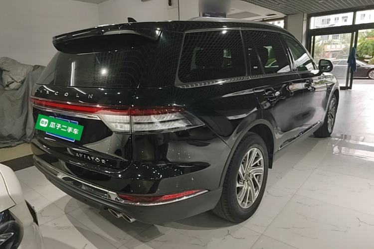 Used Lincoln Aviator 2020 3.0T V6 Four-Wheel Drive Premium Edition Rear Right 45 Deg