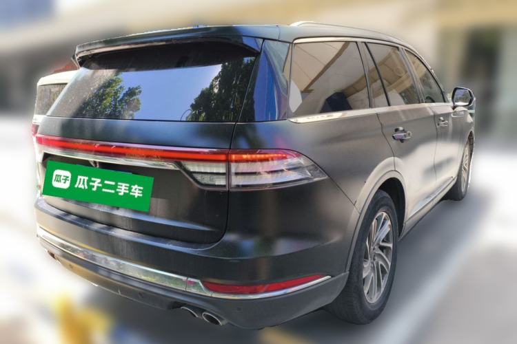 Used Lincoln Aviator 2020 3.0T V6 Four-Wheel Drive Premium Edition Rear Right 45 Deg
