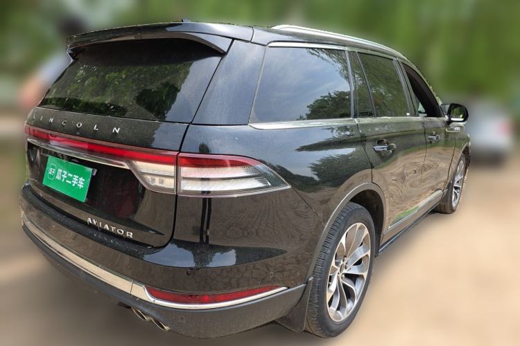 Used Lincoln Aviator 2020 3.0T V6 All-Wheel Drive Executive Version Rear Right 45 Deg