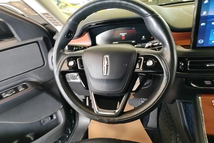 Used Lincoln Aviator 2020 3.0T V6 Four-Wheel Drive Premium Edition Steering Wheel