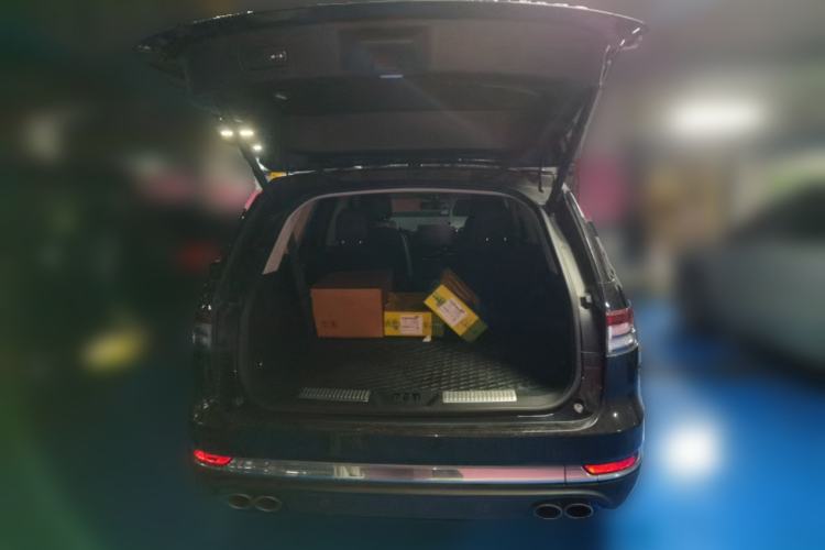 Used Lincoln Aviator 2020 3.0T V6 Four-Wheel Drive Premium Edition Trunk