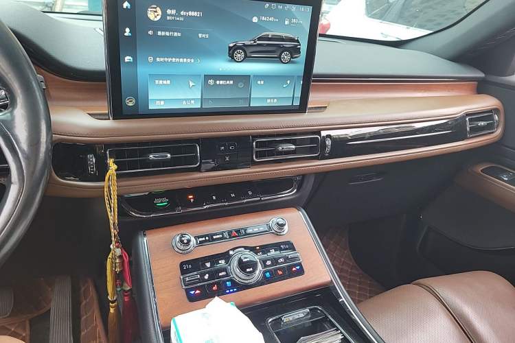 Used Lincoln Aviator 2020 3.0T V6 Four-Wheel Drive Zunya Edition Audio And AC Panel