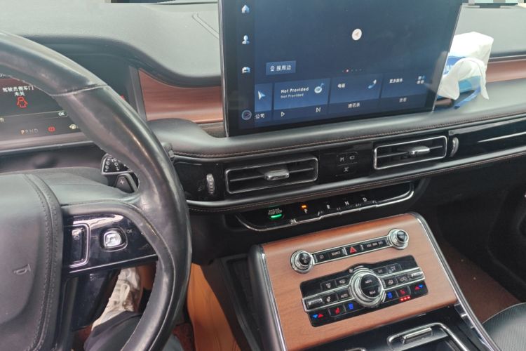 Used Lincoln Aviator 2020 3.0T V6 Four-Wheel Drive Premium Edition Audio And AC Panel