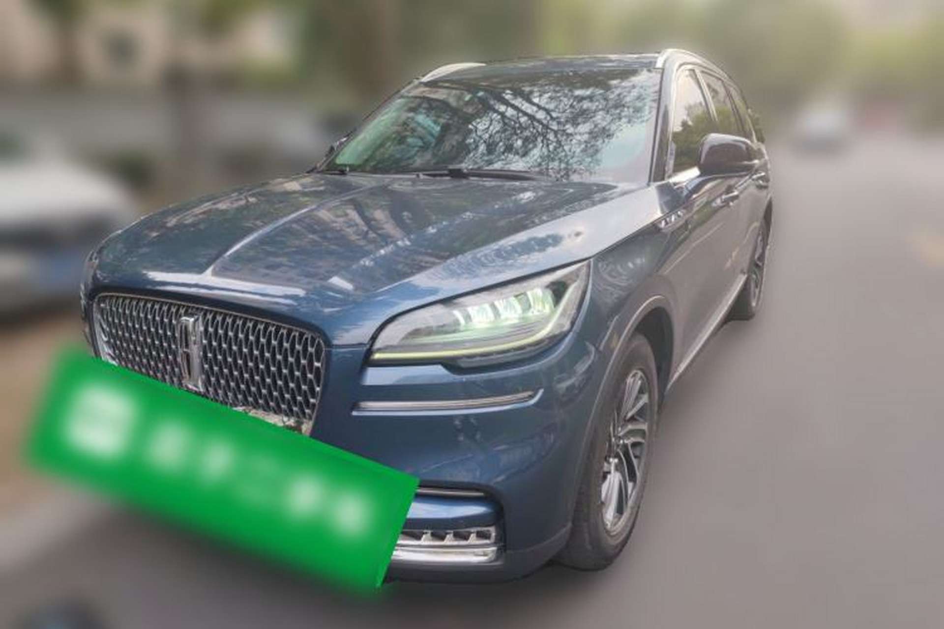 Used Lincoln Aviator 2020 3.0T V6 All-Wheel-Drive Premium Edition Front Left 45 Deg