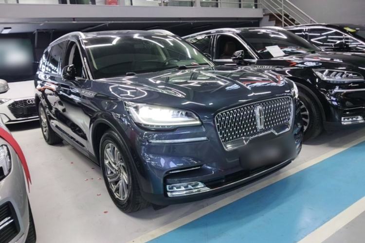 Used Lincoln Aviator 2020 3.0T V6 Four-Wheel Drive Premium Edition Front Right 45 Deg