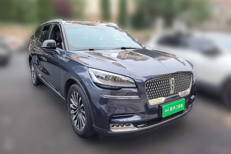 Used Lincoln Aviator 2020 3.0T V6 Four-Wheel Drive Zunya Edition Front Right 45 Deg