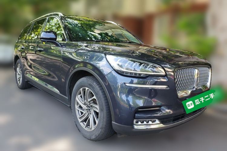 Used Lincoln Aviator 2020 3.0T V6 Four-Wheel Drive Premium Edition Front Right 45 Deg