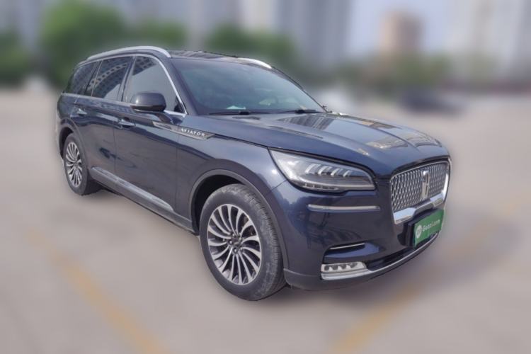 Used Lincoln Aviator 2020 3.0T V6 Four-Wheel Drive Zunya Edition Front Right 45 Deg