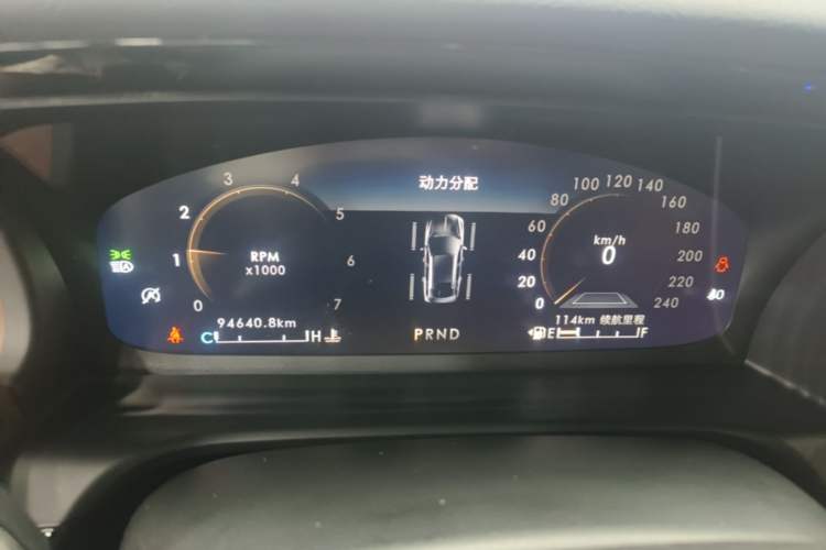 Used Lincoln Aviator 2020 3.0T V6 All-Wheel Drive Executive Version Instrument Cluster