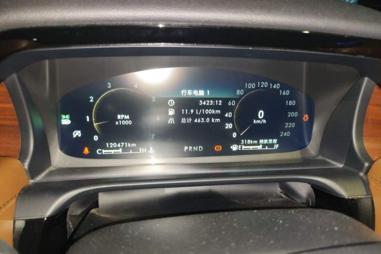 Used Lincoln Aviator 2020 3.0T V6 All-Wheel Drive Executive Version Instrument Cluster