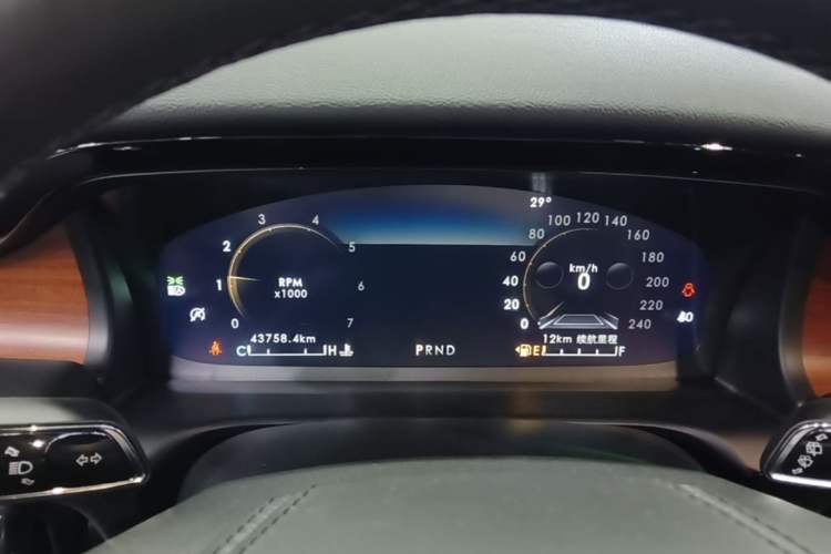Used Lincoln Aviator 2020 3.0T V6 Four-Wheel Drive Premium Edition Instrument Cluster