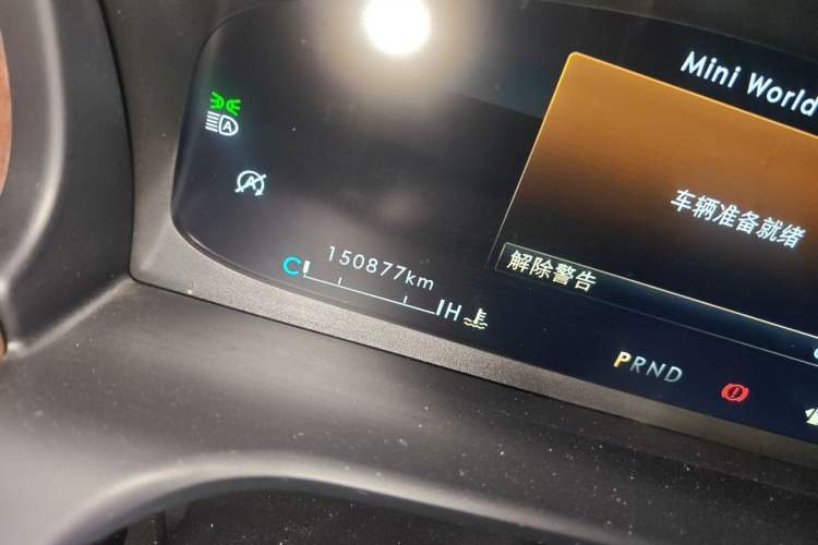 Used Lincoln Aviator 2020 3.0T V6 Four-Wheel Drive Zunya Edition Odometer Close Up